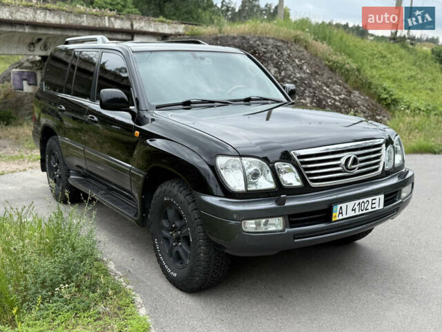 Чорний Лексус ЛХ, об'ємом двигуна 4.66 л та пробігом 240 тис. км за 16000 $, фото 1 на Automoto.ua