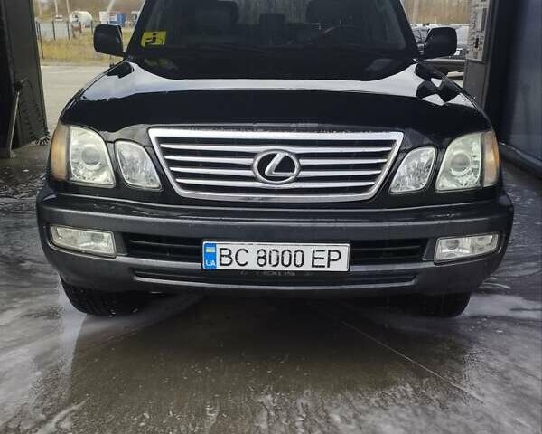 Черный Лексус ЛХ, объемом двигателя 4.7 л и пробегом 276 тыс. км за 17000 $, фото 1 на Automoto.ua