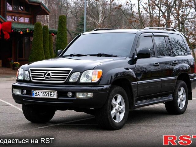 Чорний Лексус ЛХ, об'ємом двигуна 4.7 л та пробігом 216 тис. км за 17500 $, фото 1 на Automoto.ua
