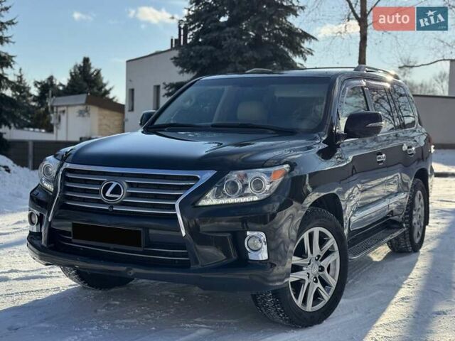 Чорний Лексус ЛХ, об'ємом двигуна 5.66 л та пробігом 151 тис. км за 36800 $, фото 1 на Automoto.ua