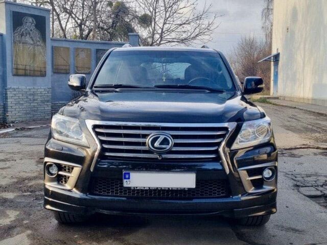 Черный Лексус ЛХ, объемом двигателя 5.7 л и пробегом 189 тыс. км за 48000 $, фото 1 на Automoto.ua