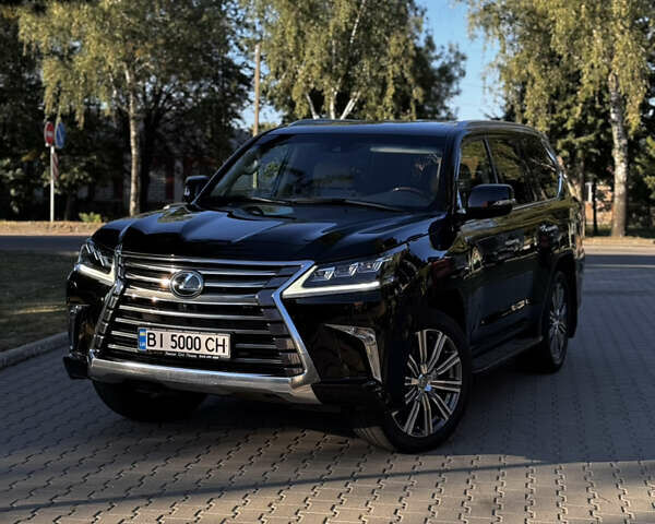 Чорний Лексус ЛХ, об'ємом двигуна 5.66 л та пробігом 79 тис. км за 67000 $, фото 1 на Automoto.ua