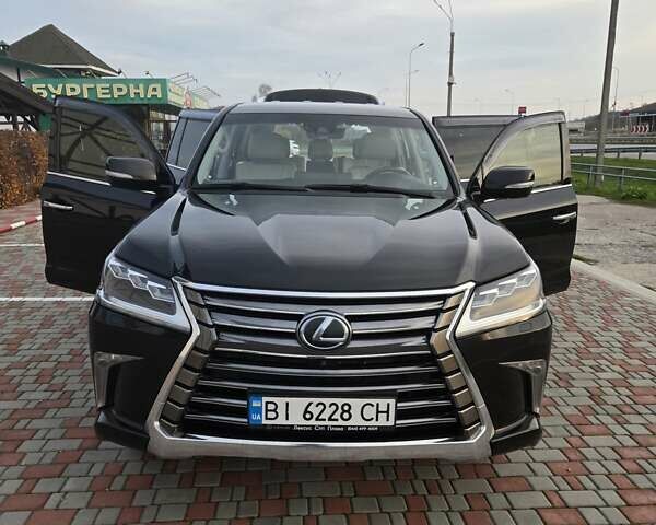 Чорний Лексус ЛХ, об'ємом двигуна 4.46 л та пробігом 312 тис. км за 55500 $, фото 1 на Automoto.ua