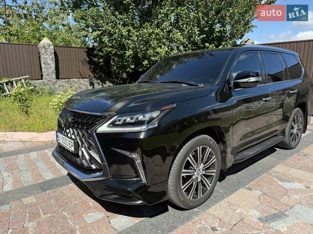 Чорний Лексус ЛХ, об'ємом двигуна 5.66 л та пробігом 53 тис. км за 95000 $, фото 1 на Automoto.ua