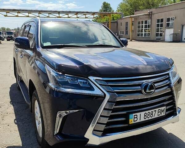 Синій Лексус ЛХ, об'ємом двигуна 5.7 л та пробігом 160 тис. км за 60000 $, фото 1 на Automoto.ua