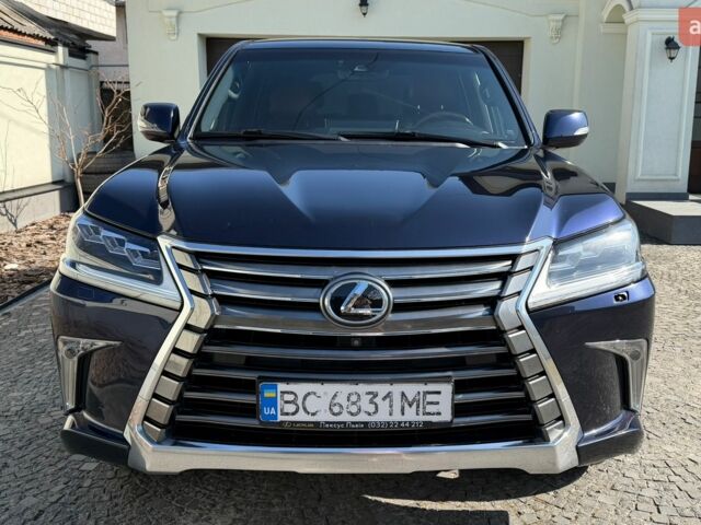 Синий Лексус ЛХ, объемом двигателя 4.46 л и пробегом 284 тыс. км за 55000 $, фото 1 на Automoto.ua