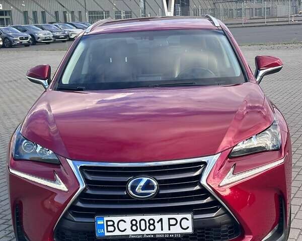 Червоний Лексус НХ, об'ємом двигуна 2.49 л та пробігом 121 тис. км за 32500 $, фото 1 на Automoto.ua