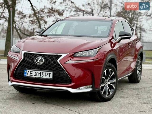 Червоний Лексус НХ, об'ємом двигуна 1.99 л та пробігом 118 тис. км за 20990 $, фото 1 на Automoto.ua