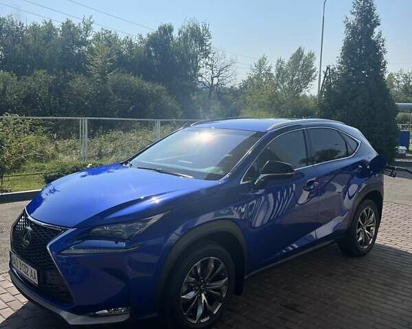 Синий Лексус НХ, объемом двигателя 2 л и пробегом 29 тыс. км за 32000 $, фото 1 на Automoto.ua