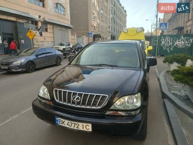 Черный Лексус РХ, объемом двигателя 3 л и пробегом 350 тыс. км за 6200 $, фото 1 на Automoto.ua