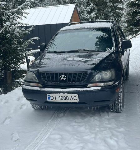 Черный Лексус РХ, объемом двигателя 3 л и пробегом 220 тыс. км за 6500 $, фото 1 на Automoto.ua