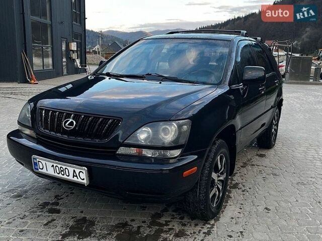 Черный Лексус РХ, объемом двигателя 3 л и пробегом 220 тыс. км за 4800 $, фото 1 на Automoto.ua
