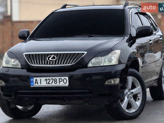 Черный Лексус РХ, объемом двигателя 3 л и пробегом 275 тыс. км за 8500 $, фото 1 на Automoto.ua