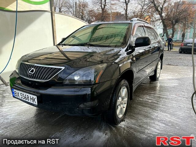 Черный Лексус РХ, объемом двигателя 3 л и пробегом 285 тыс. км за 9500 $, фото 1 на Automoto.ua