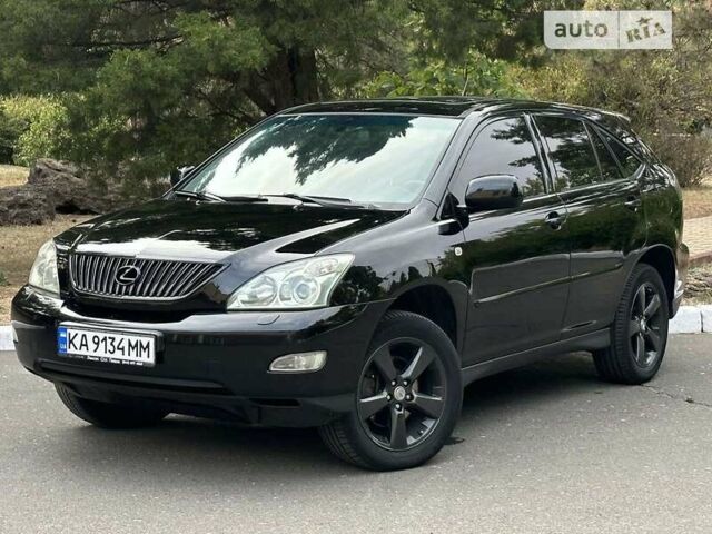 Черный Лексус РХ, объемом двигателя 3 л и пробегом 283 тыс. км за 8900 $, фото 1 на Automoto.ua