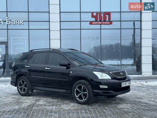 Черный Лексус РХ, объемом двигателя 3.46 л и пробегом 195 тыс. км за 11950 $, фото 1 на Automoto.ua