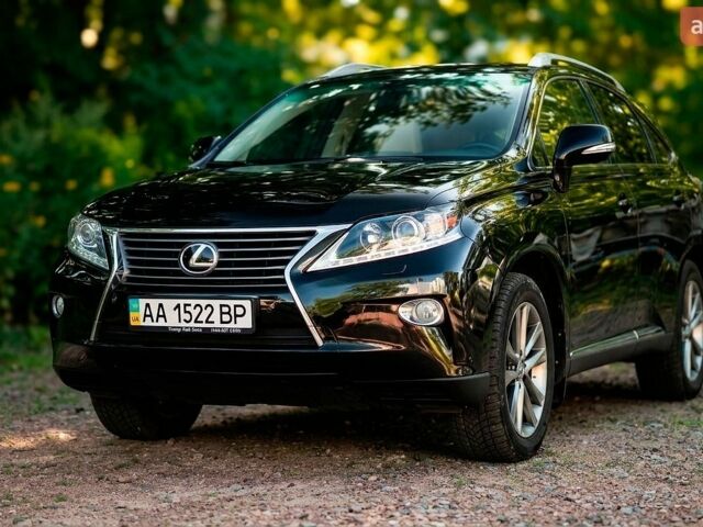 Черный Лексус РХ, объемом двигателя 3.46 л и пробегом 378 тыс. км за 13500 $, фото 1 на Automoto.ua