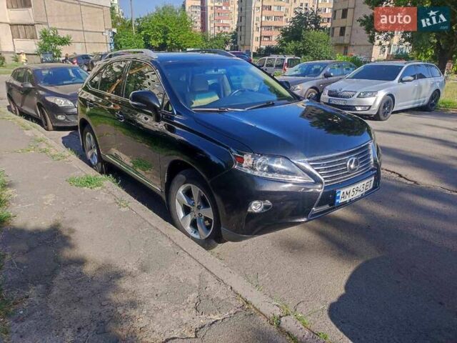 Черный Лексус РХ, объемом двигателя 3.46 л и пробегом 102 тыс. км за 23600 $, фото 1 на Automoto.ua