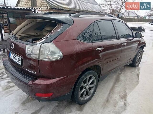 Красный Лексус РХ, объемом двигателя 3.5 л и пробегом 235 тыс. км за 4800 $, фото 1 на Automoto.ua