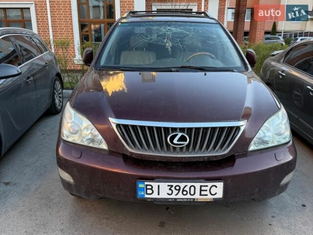 Красный Лексус РХ, объемом двигателя 3.46 л и пробегом 380 тыс. км за 6000 $, фото 1 на Automoto.ua