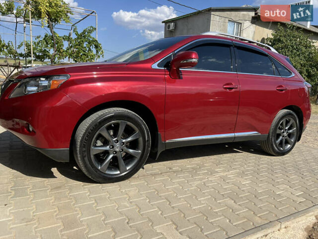 Красный Лексус РХ, объемом двигателя 3.46 л и пробегом 108 тыс. км за 17300 $, фото 1 на Automoto.ua