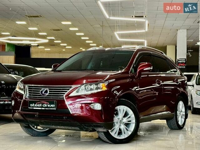 Красный Лексус РХ, объемом двигателя 3.46 л и пробегом 188 тыс. км за 24499 $, фото 1 на Automoto.ua