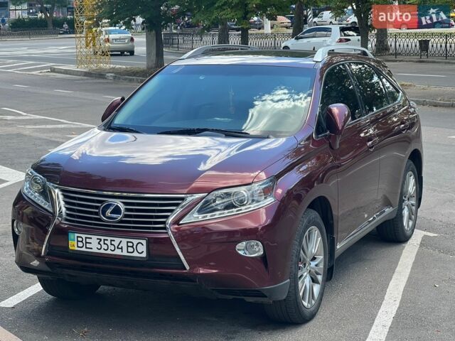 Красный Лексус РХ, объемом двигателя 3.46 л и пробегом 182 тыс. км за 22800 $, фото 1 на Automoto.ua