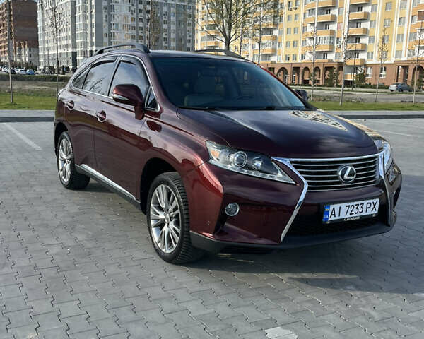Красный Лексус РХ, объемом двигателя 3.46 л и пробегом 180 тыс. км за 20500 $, фото 1 на Automoto.ua