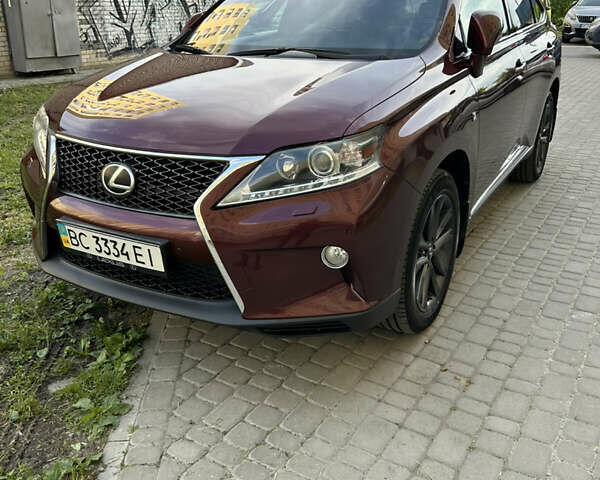 Красный Лексус РХ, объемом двигателя 3.46 л и пробегом 189 тыс. км за 22700 $, фото 1 на Automoto.ua