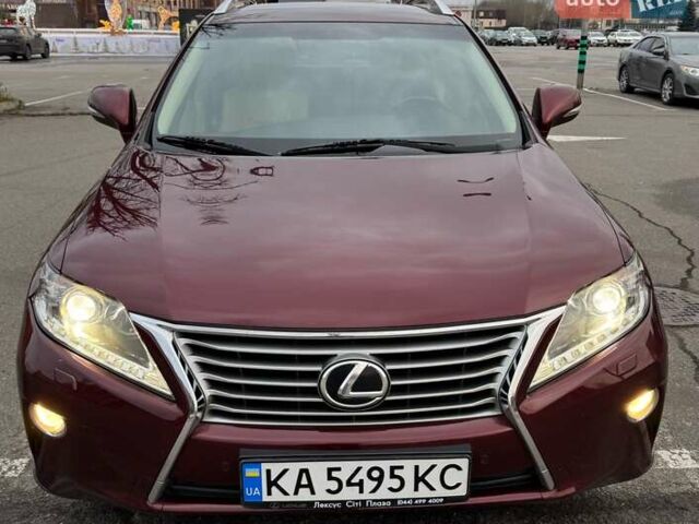 Красный Лексус РХ, объемом двигателя 3.46 л и пробегом 185 тыс. км за 22500 $, фото 1 на Automoto.ua