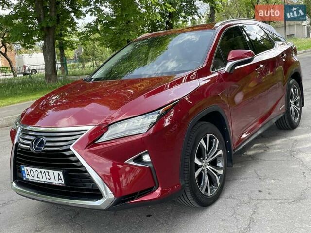 Красный Лексус РХ, объемом двигателя 3.46 л и пробегом 171 тыс. км за 35800 $, фото 1 на Automoto.ua