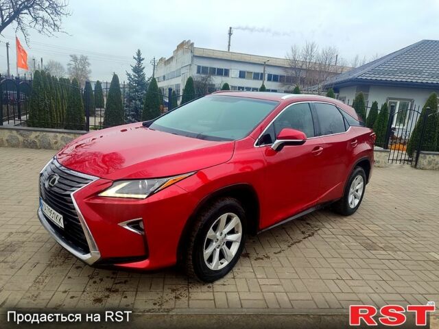 Красный Лексус РХ, объемом двигателя 3.5 л и пробегом 23800 тыс. км за 24999 $, фото 1 на Automoto.ua