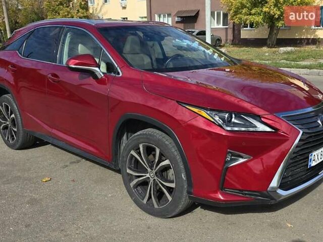 Красный Лексус РХ, объемом двигателя 3.46 л и пробегом 77 тыс. км за 32800 $, фото 1 на Automoto.ua