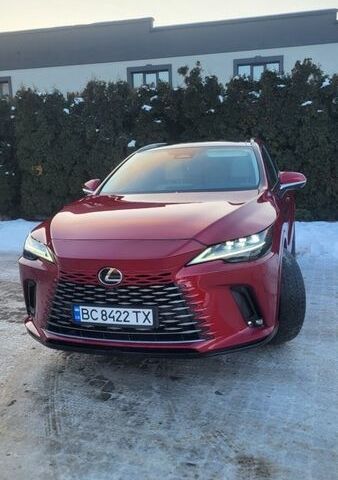 Красный Лексус РХ, объемом двигателя 2.49 л и пробегом 27 тыс. км за 77000 $, фото 1 на Automoto.ua