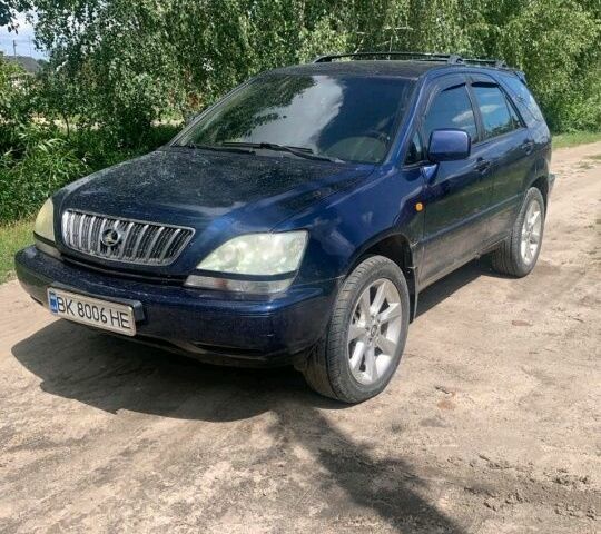 Синий Лексус РХ, объемом двигателя 3 л и пробегом 280 тыс. км за 4700 $, фото 1 на Automoto.ua