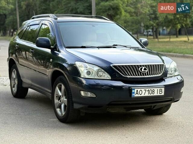 Синий Лексус РХ, объемом двигателя 3 л и пробегом 270 тыс. км за 8299 $, фото 1 на Automoto.ua