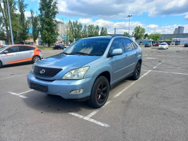 Синий Лексус РХ, объемом двигателя 3 л и пробегом 178 тыс. км за 6500 $, фото 1 на Automoto.ua