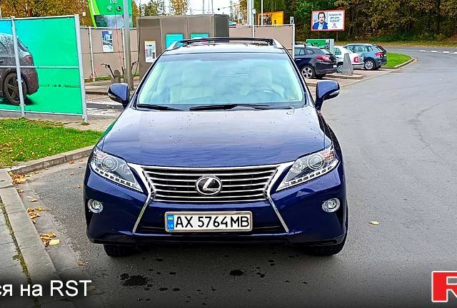 Синий Лексус РХ, объемом двигателя 3.5 л и пробегом 95 тыс. км за 21500 $, фото 1 на Automoto.ua