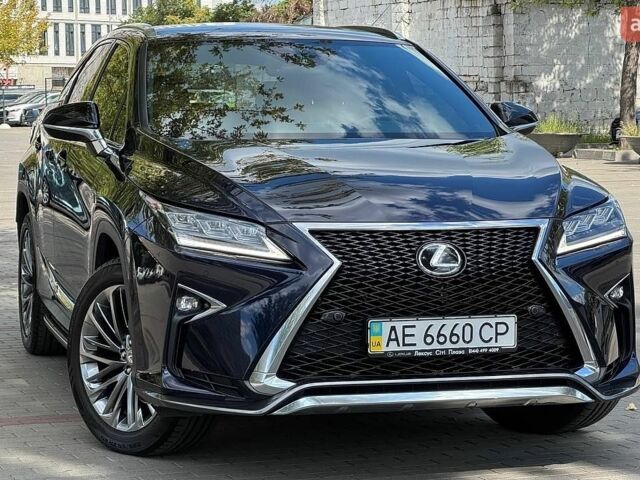 Синій Лексус РХ, об'ємом двигуна 2 л та пробігом 49 тис. км за 35500 $, фото 1 на Automoto.ua