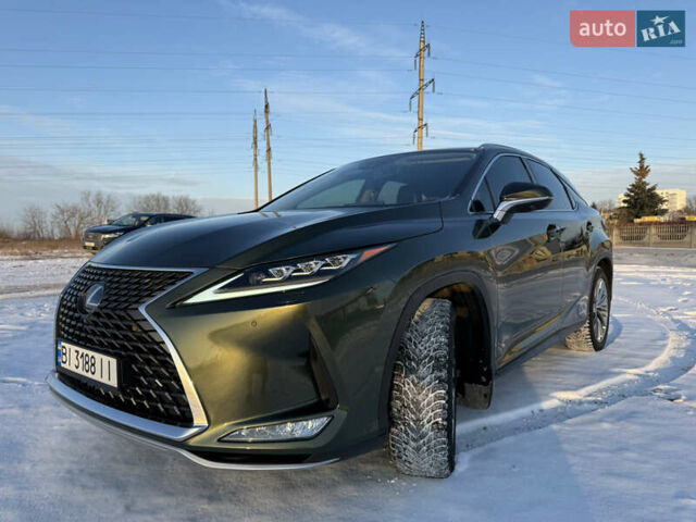 Зеленый Лексус РХ, объемом двигателя 3.46 л и пробегом 130 тыс. км за 49500 $, фото 1 на Automoto.ua