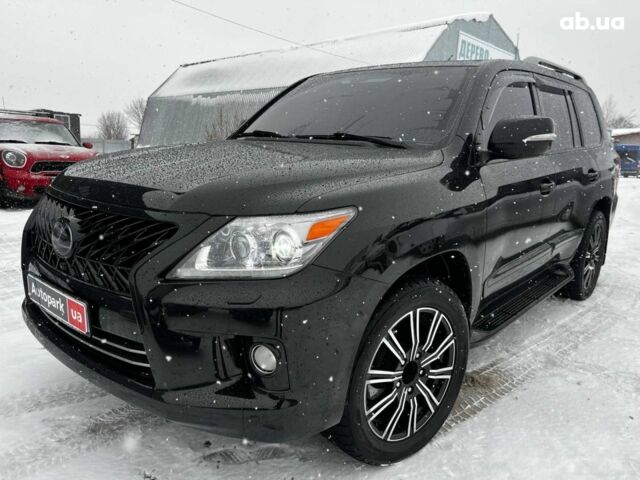 Чорний Лексус LX 570, об'ємом двигуна 57 л та пробігом 83 тис. км за 38590 $, фото 1 на Automoto.ua