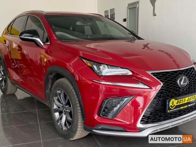 Красный Лексус NX 300, объемом двигателя 2 л и пробегом 77 тыс. км за 25500 $, фото 1 на Automoto.ua