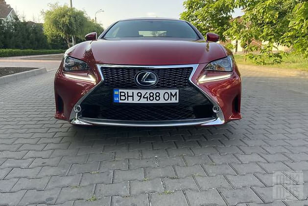 Червоний Лексус RC 350, об'ємом двигуна 3.5 л та пробігом 75 тис. км за 24700 $, фото 1 на Automoto.ua