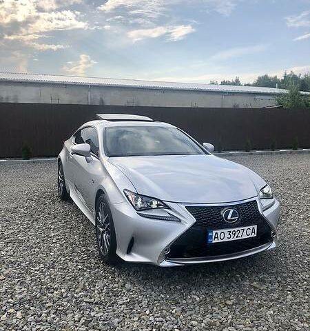 Сірий Лексус RC 350, об'ємом двигуна 3.5 л та пробігом 88 тис. км за 30500 $, фото 1 на Automoto.ua