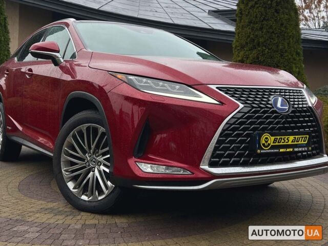 Червоний Лексус RX 450h, об'ємом двигуна 3.5 л та пробігом 12 тис. км за 57999 $, фото 1 на Automoto.ua