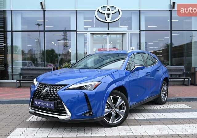 Синий Лексус UX, объемом двигателя 0 л и пробегом 3 тыс. км за 40583 $, фото 1 на Automoto.ua