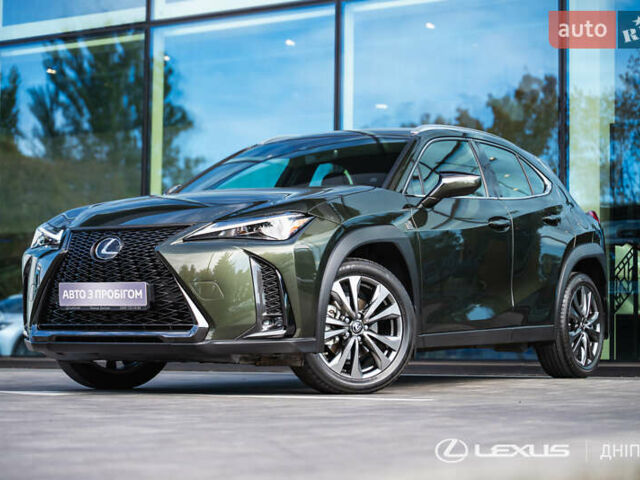 Лексус UX 2023 в Днепре (Днепропетровске) на Automoto.ua Зеленый Лексус UX, объемом двигателя 2 л и пробегом 16 тыс. км за 40292 $, фото 1 на Automoto.ua