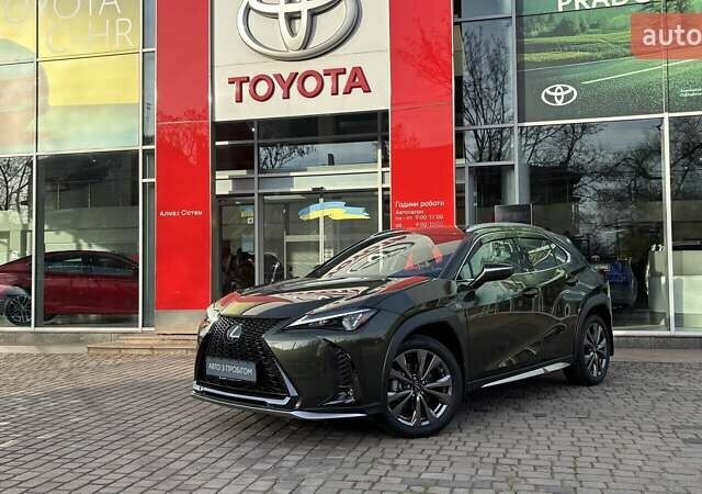 Зеленый Лексус UX, объемом двигателя 2 л и пробегом 8 тыс. км за 41000 $, фото 1 на Automoto.ua