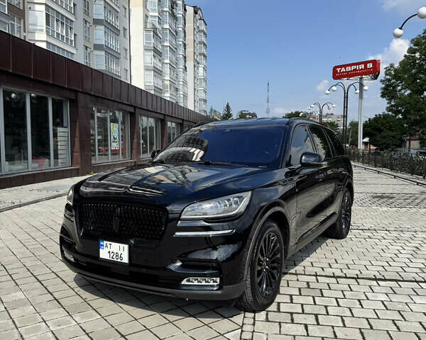 Черный Линкольн Авиатор, объемом двигателя 3 л и пробегом 184 тыс. км за 37000 $, фото 1 на Automoto.ua