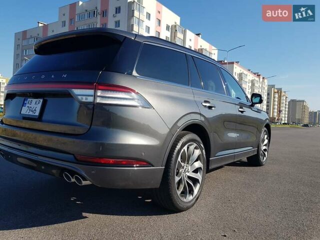 Линкольн Авиатор 2020 в Виннице на Automoto.ua Серый Линкольн Авиатор, объемом двигателя 3 л и пробегом 32 тыс. км за 50000 $, фото 1 на Automoto.ua